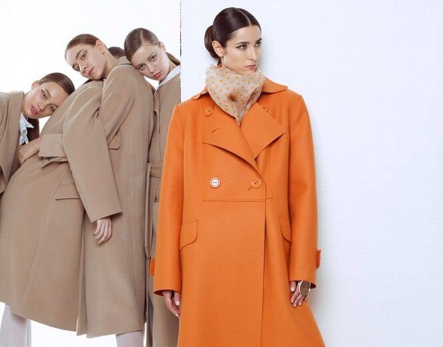 Женское драповое пальто: 60 стильных фото зима 2021-2022