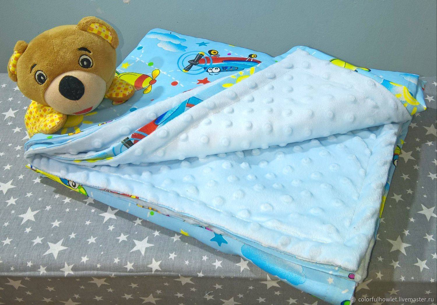 Как подобрать размер детского одеяла для новорожденного в кроватку