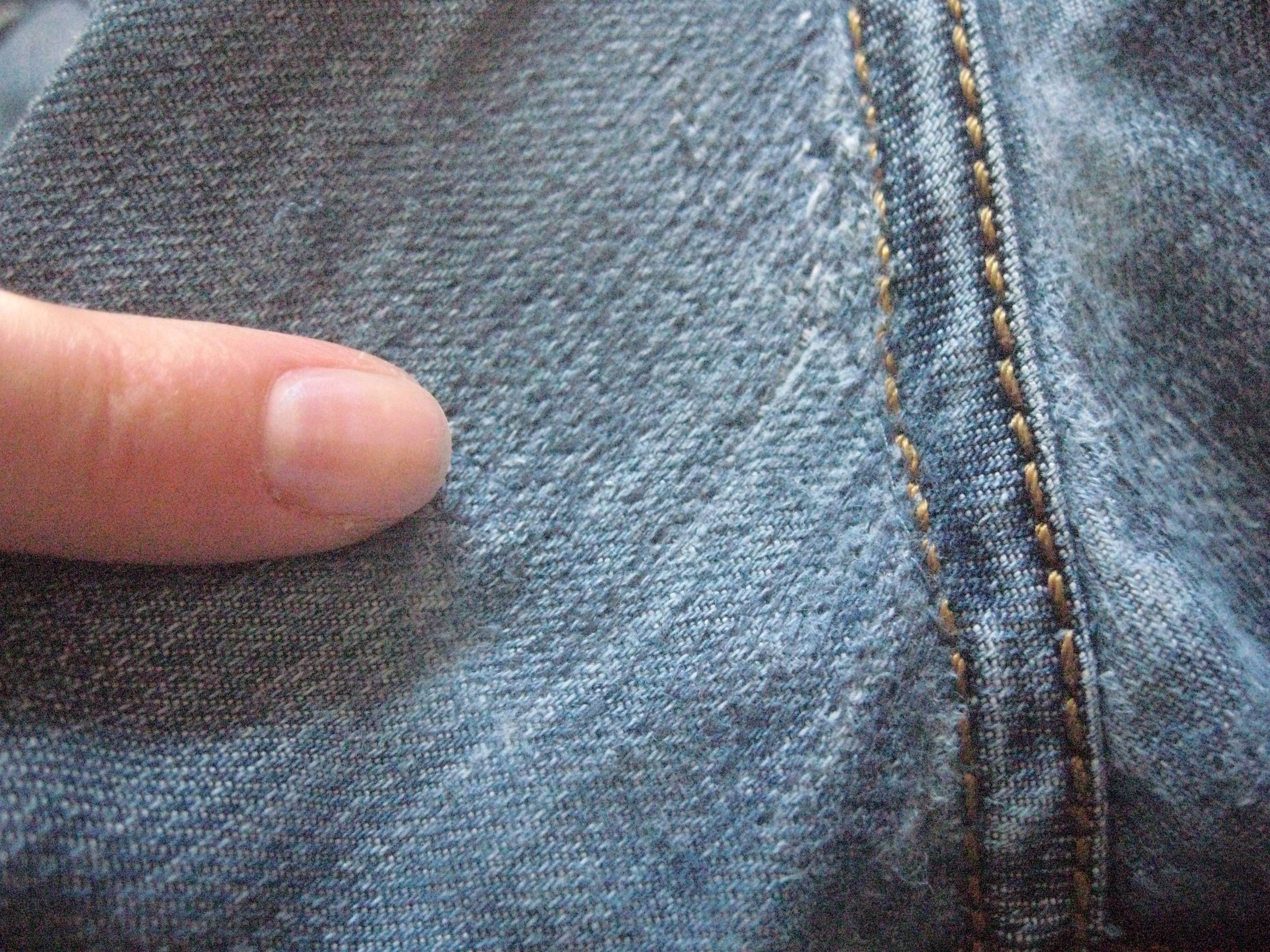 как зашить дырку на жопе на джинсах фото 49