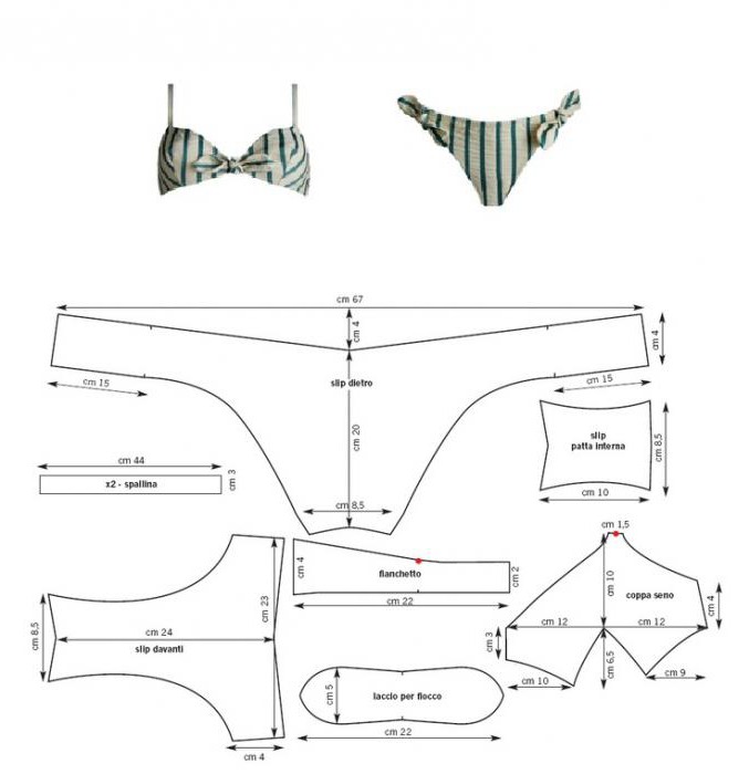 Как шить купальники