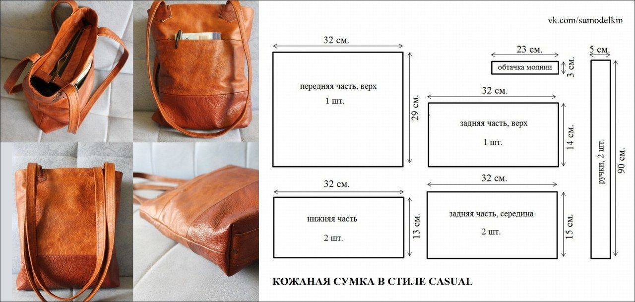 Как сшить кожаный рюкзак или сумку своими руками — описание и выкройки | мой милый дом - хенд мейд идеи рукоделия и дизайна