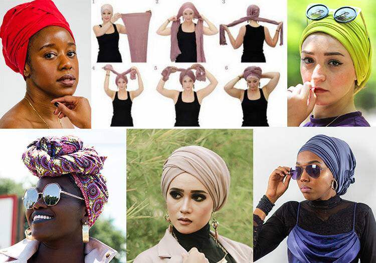 Как красиво завязать платок на голове летом: 10 разных способов с пошаговой фото-инструкцией - город женщин - 10 июля - 43307722390 - медиаплатформа миртесен