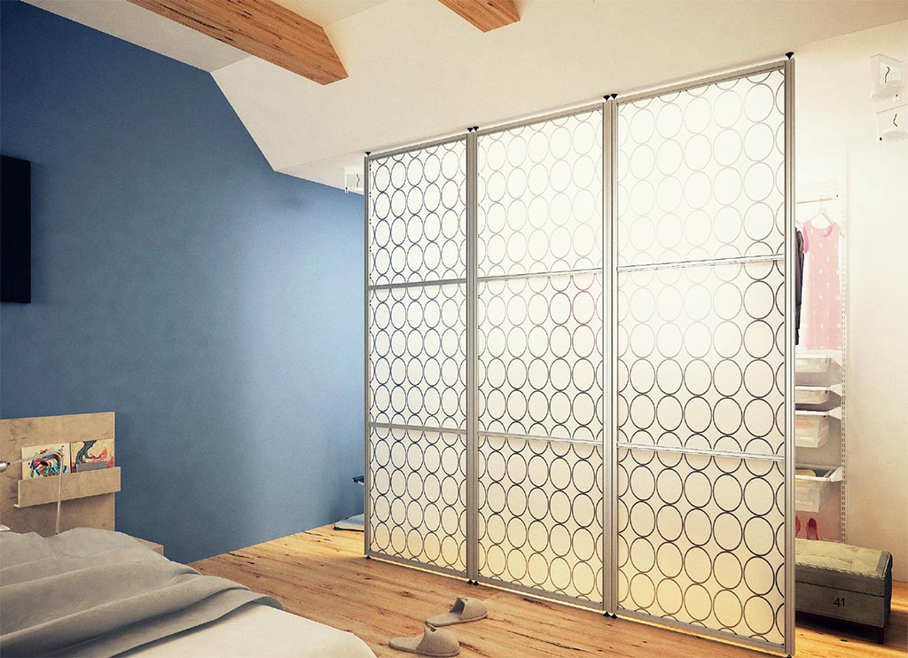 Декоративные перегородки в комнате для зонирования пространства: ширмы, раздвижные, передвижные, шторы, поворотные, выдвижные