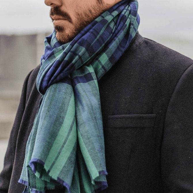 Как завязать мужской шарф - 5 способов для стильного мужчины