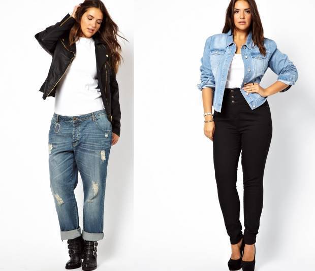 Модные джинсы для полных женщин 2020
