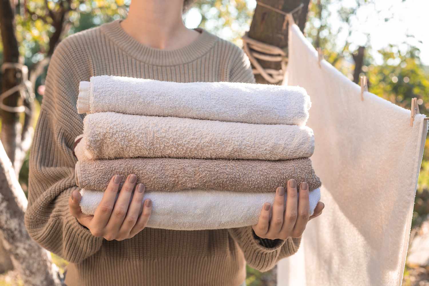 Как сделать махровые полотенца вновь мягкими