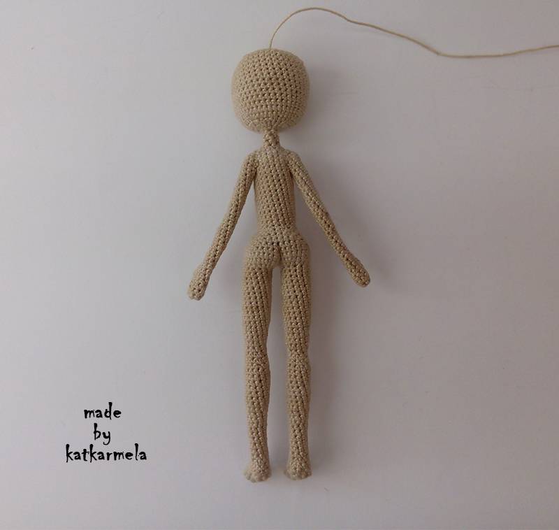 Каркасная кукла крючком: описание игрушке, мастер-класс по вязанию