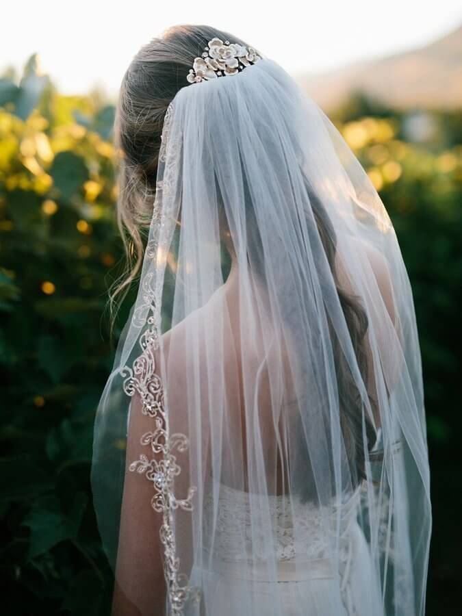 Свадебные платья с фатой (68 фото) – iq woman
