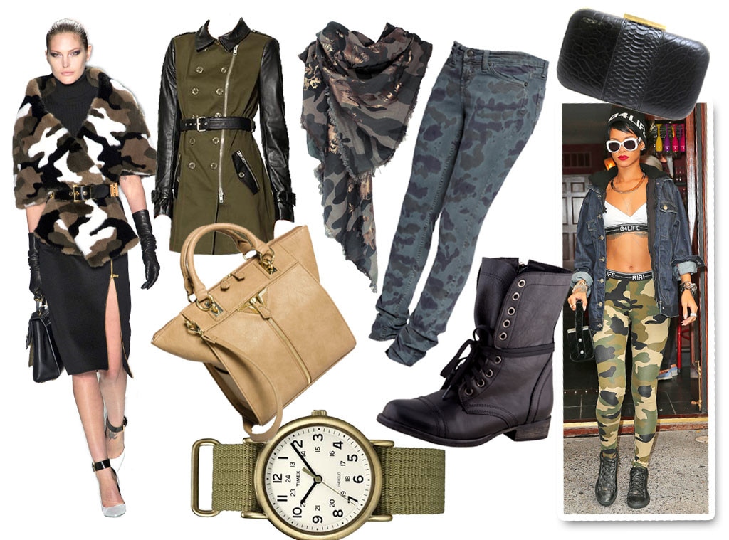 Стиль милитари в одежде для женщин 2023 - этно бохо тренд стили