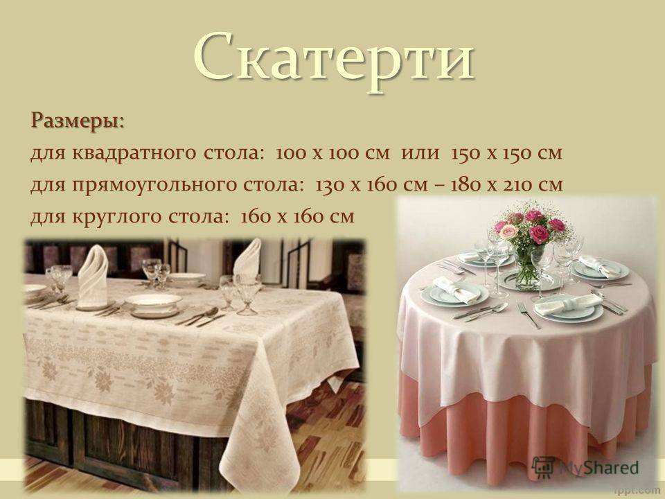 Что постелить на стол? - мебель и интерьер - советы по выбору