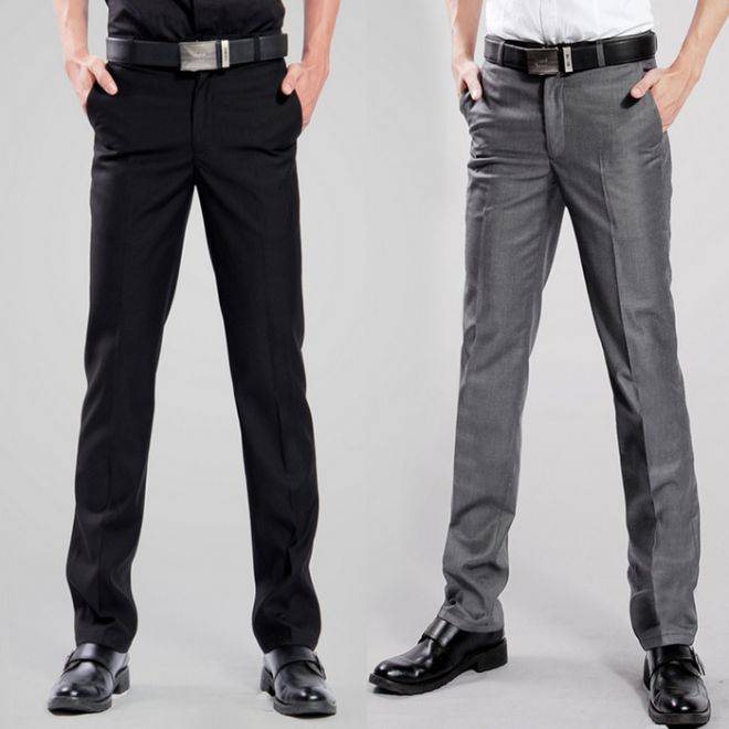 Какая должна быть длина брюк у мужчин? как определить?