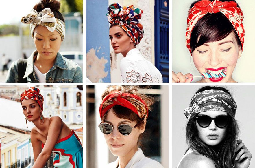 Как красиво завязать платок на голову: модные варианты, советы - luv.ru