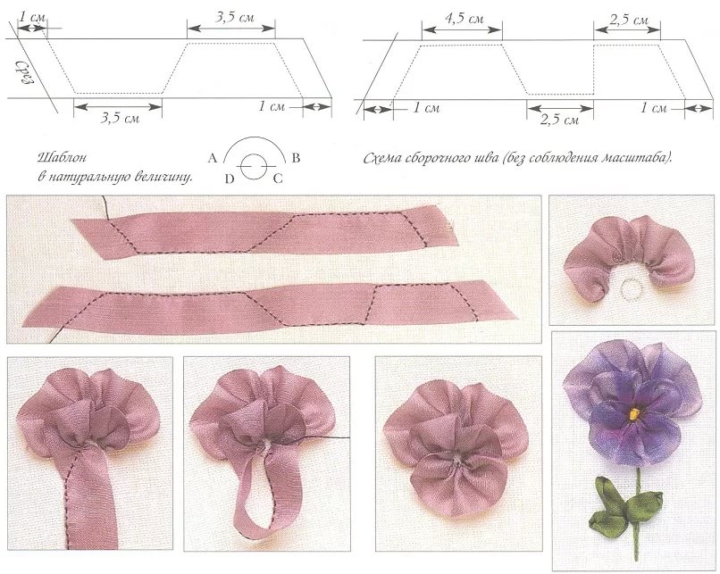 Видео-уроки по вышивке лентами маков и разнообразных видов цветов