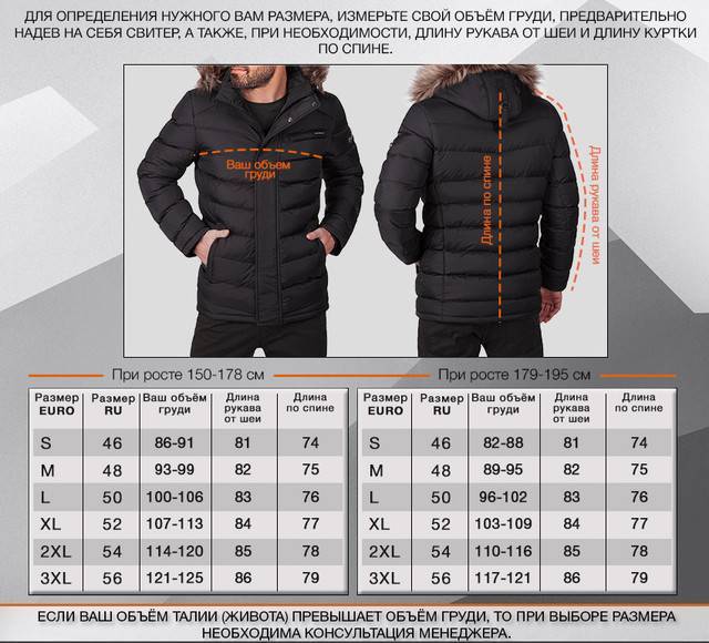 Размеры женских курток: как снять мерки, таблицы, рекомендации