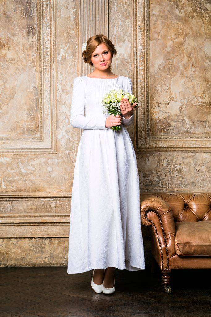 Платье для венчания: традиции, правила, модные фасоны