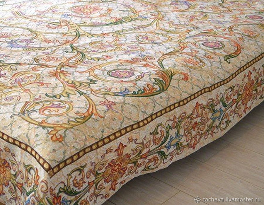 Гобеленовые покрывала на кровать: важные достоинства, состав изделий из турции, италии