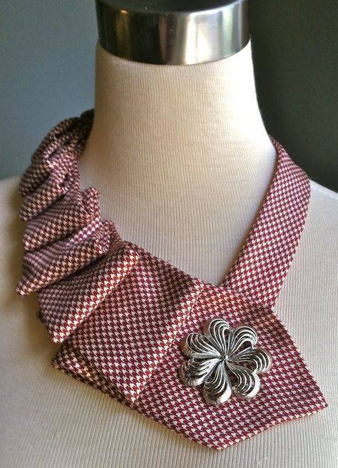 Декор из галстука | выкройки одежды на pokroyka.ru