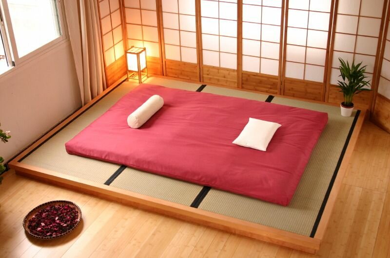 Как сделать кровать платформу в японском стиле