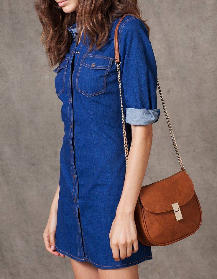 Джинсовые платья из денима: с чем носить, выбор фасона с фото