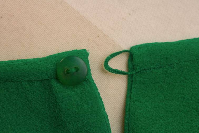 Петли для пуговицы | как сделать петлю на швейной машинке