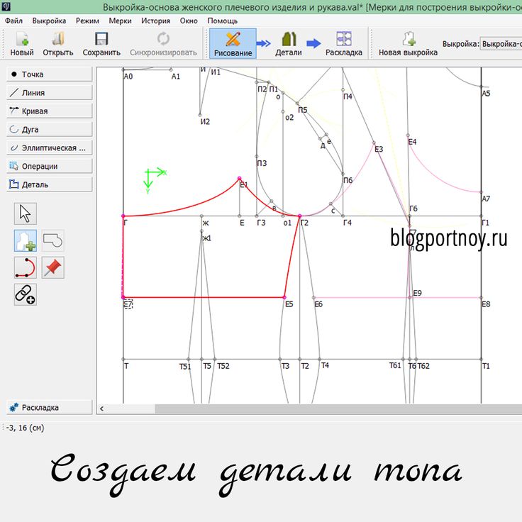 Программа для выкройки одежды