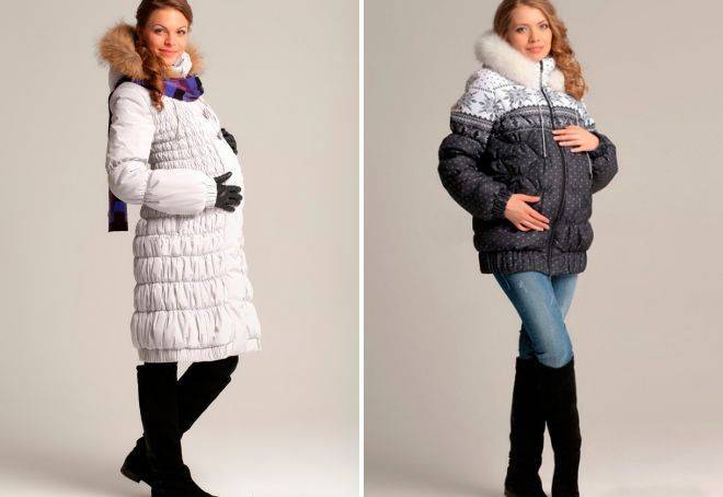 Зимняя верхняя одежда для беременных: как правильно подобрать | салид