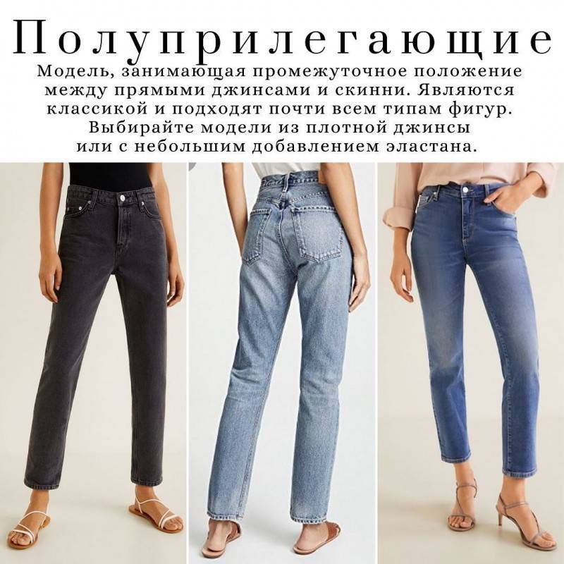 Виды джинсов с названиями и фото мужские и женские