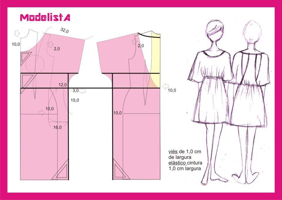 Выкройка рубашки бесплатно, как её сшить и готовые выкройки женских платьев рубашек - masterkin.ru