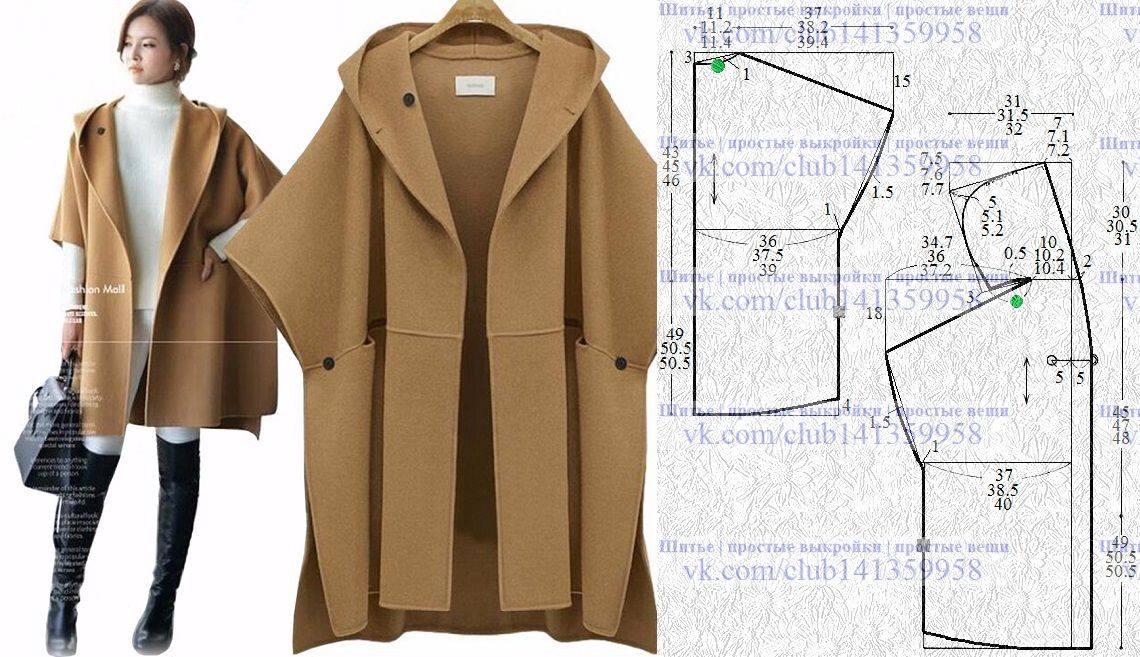 Сшить демисезонное пальто своими руками: моделирование, крой, пошив, видео мк, 4 модели