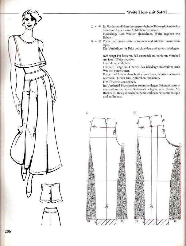 Брюки палаццо: выкройка для полных женщин, как сшить юбку своими руками