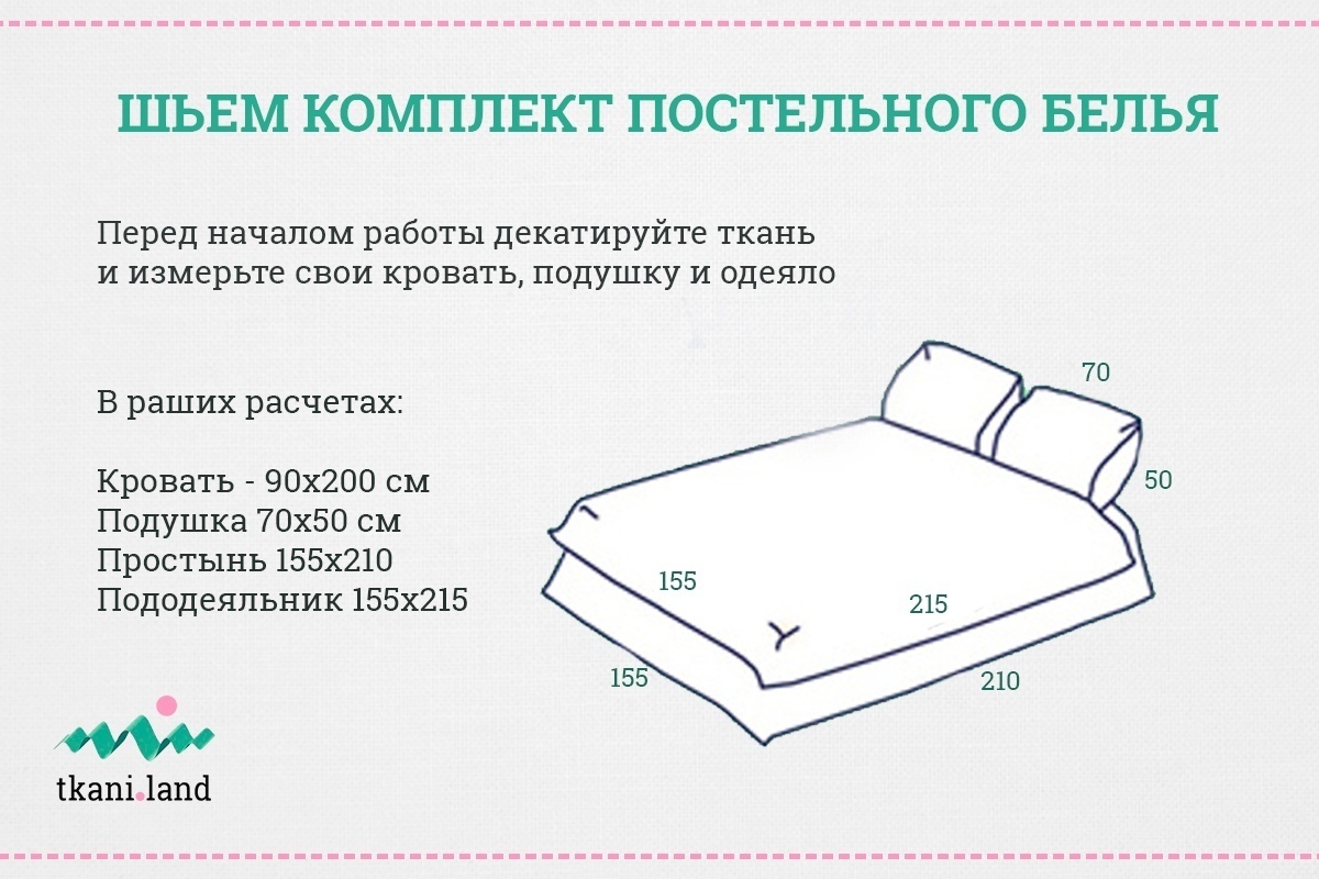 Простой мастер-класс "как сшить постельное белье в домашних условиях"