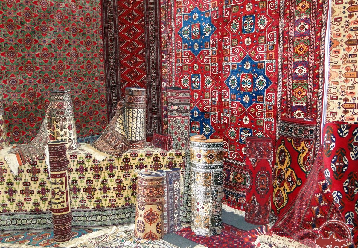 Узорные войлоки туркменских мастериц