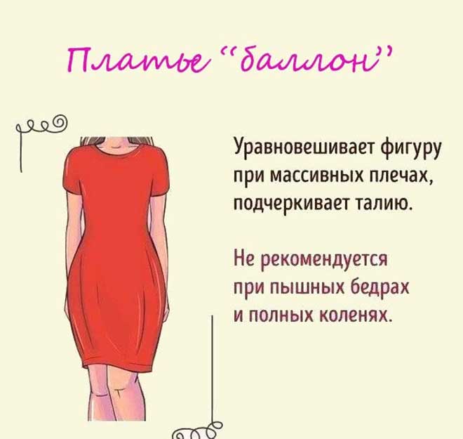 Как выбрать платье по фигуре, фасон, длину, цвет, крой