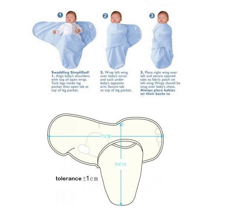 Обзор пеленок для новорожденных на молнии и липучках: виды коконов и мастер-класс по шитью своими руками