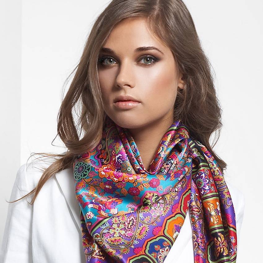 Шарфы женские: основные правила выбора шарфа