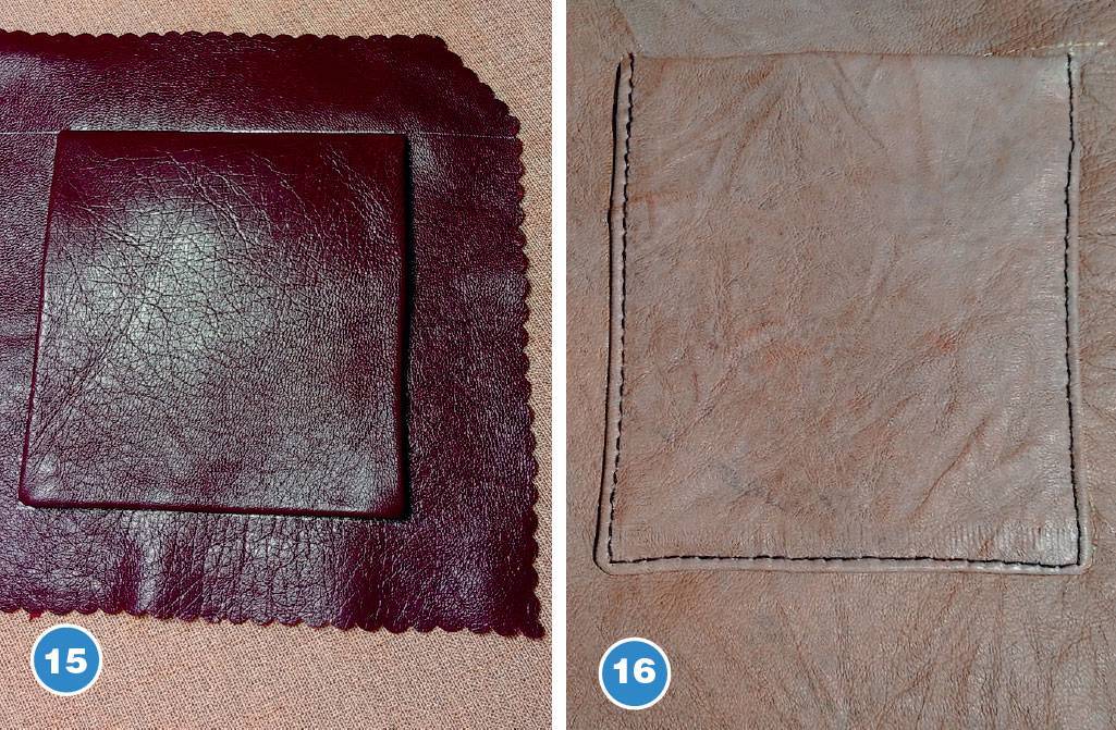 Прорезной карман | обработка прорезного кармана в рамку