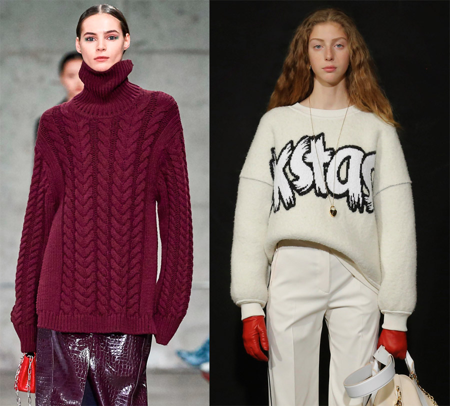 Модные женские свитера осень-зима 2019-2020: 100 фото трендов