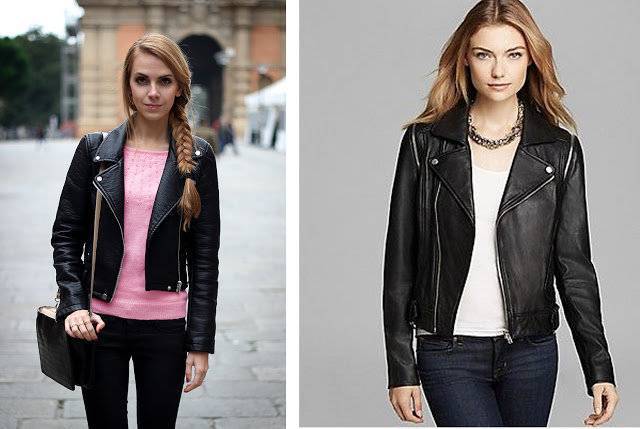 С чем носить женские куртки-косухи: стильные образы