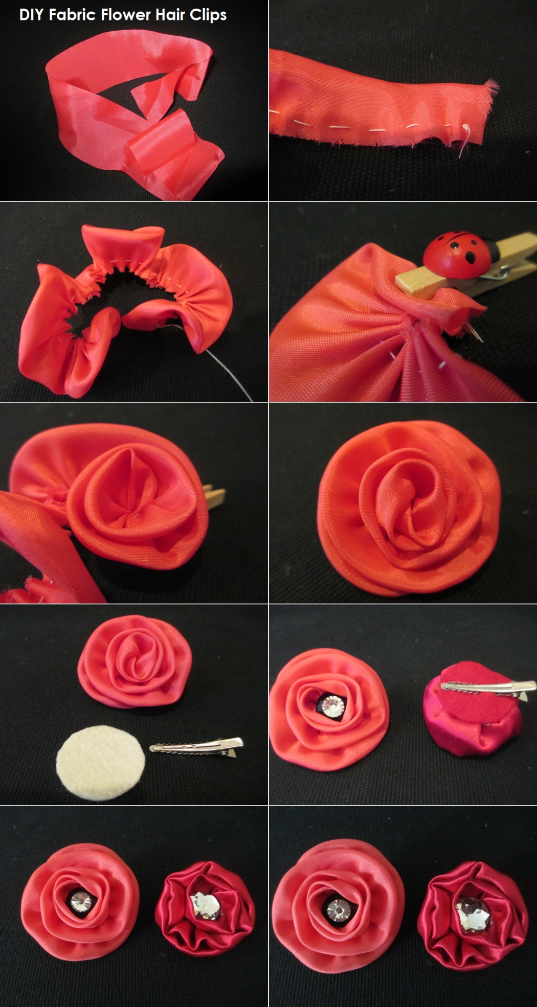 Как сделать красивый цветок для платья. несколько простых способов создания цветов из ткани для начинающих