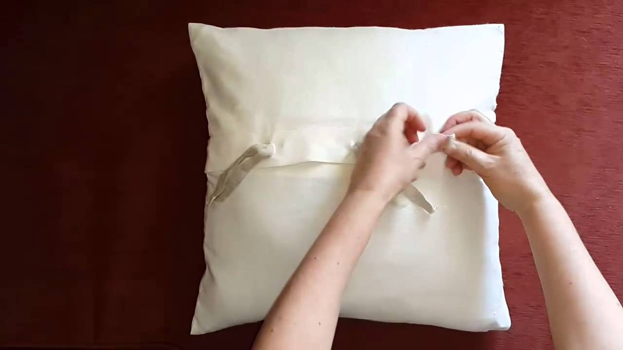 Как сшить наволочку на подушку быстро и красиво