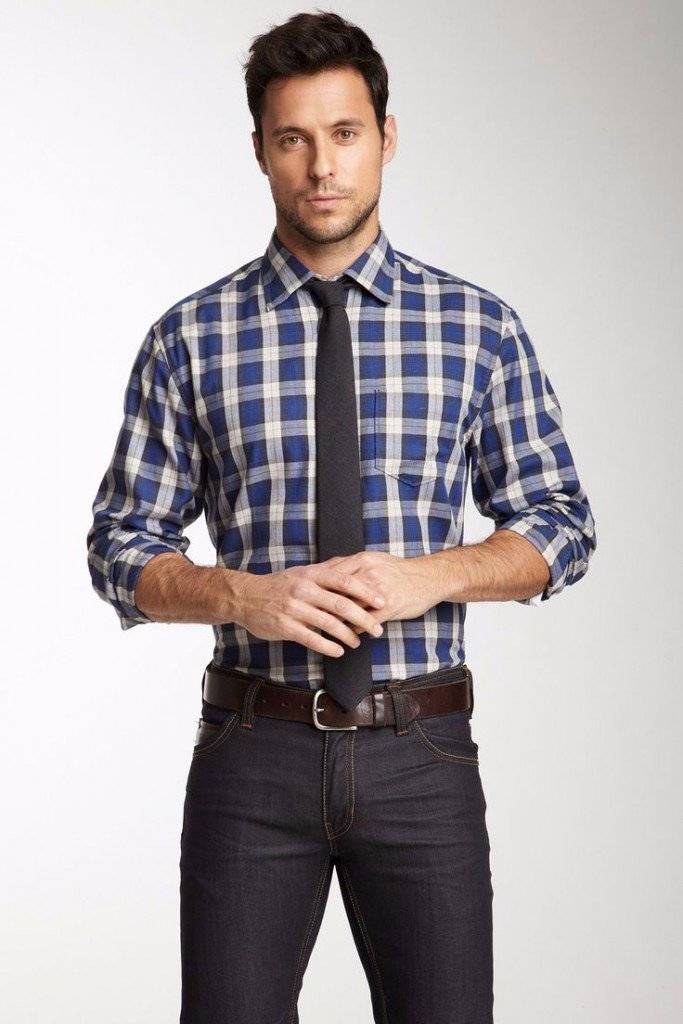 Мужская джинсовая рубашка: особенности выбора | модные новинки сезона