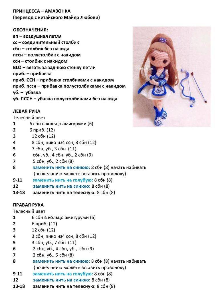 Куклы амигуруми крючком: легкие бесплатные схемы с фото и описанием для начинающих + мастер-класс по вязанию игрушек своими руками