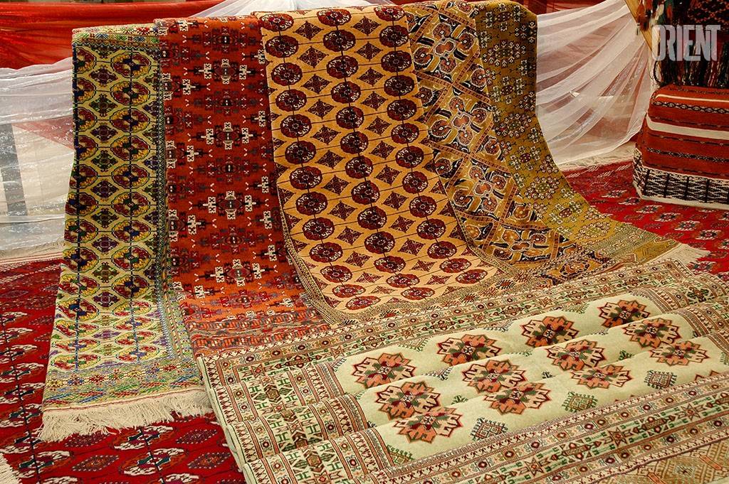 Туркменские ковры фото