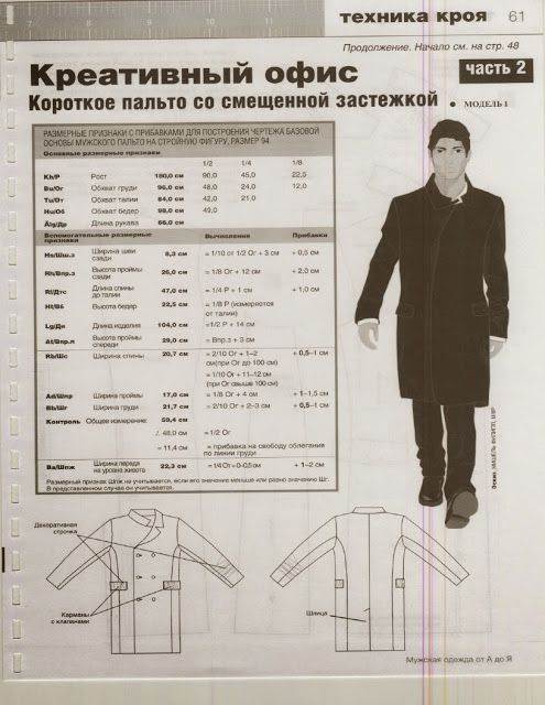 Как узнать размер мужского пальто: практичные советы, таблица параметров, съем мерок