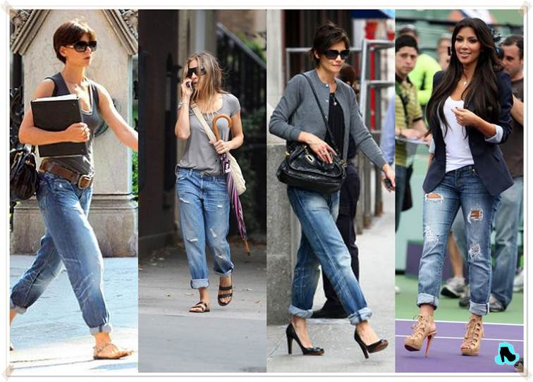 Популярные варианты женских джинсов бойфрендов, плюсы и минусы модели
