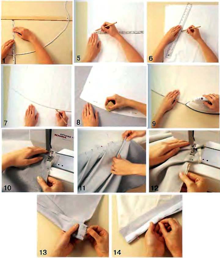 Как подшивать шторы в домашних условиях?
