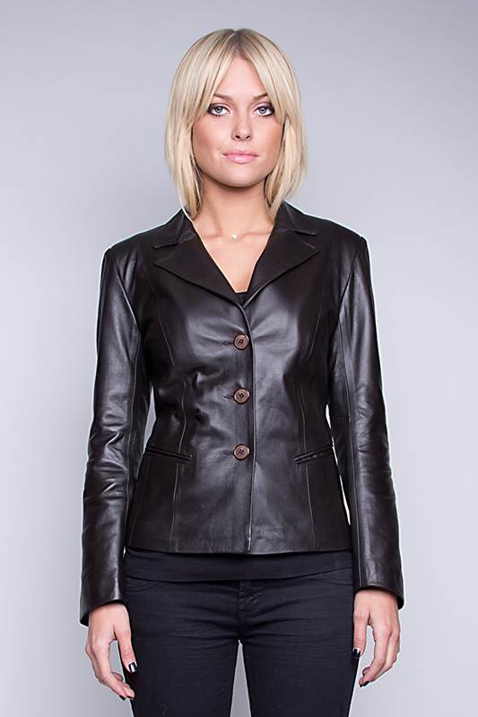 Выбираем женский кожаный пиджак: советы и рекомендации стилистов