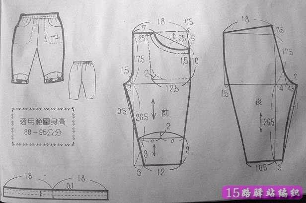 Как сшить простые и функциональные штаны для мальчика на резинке