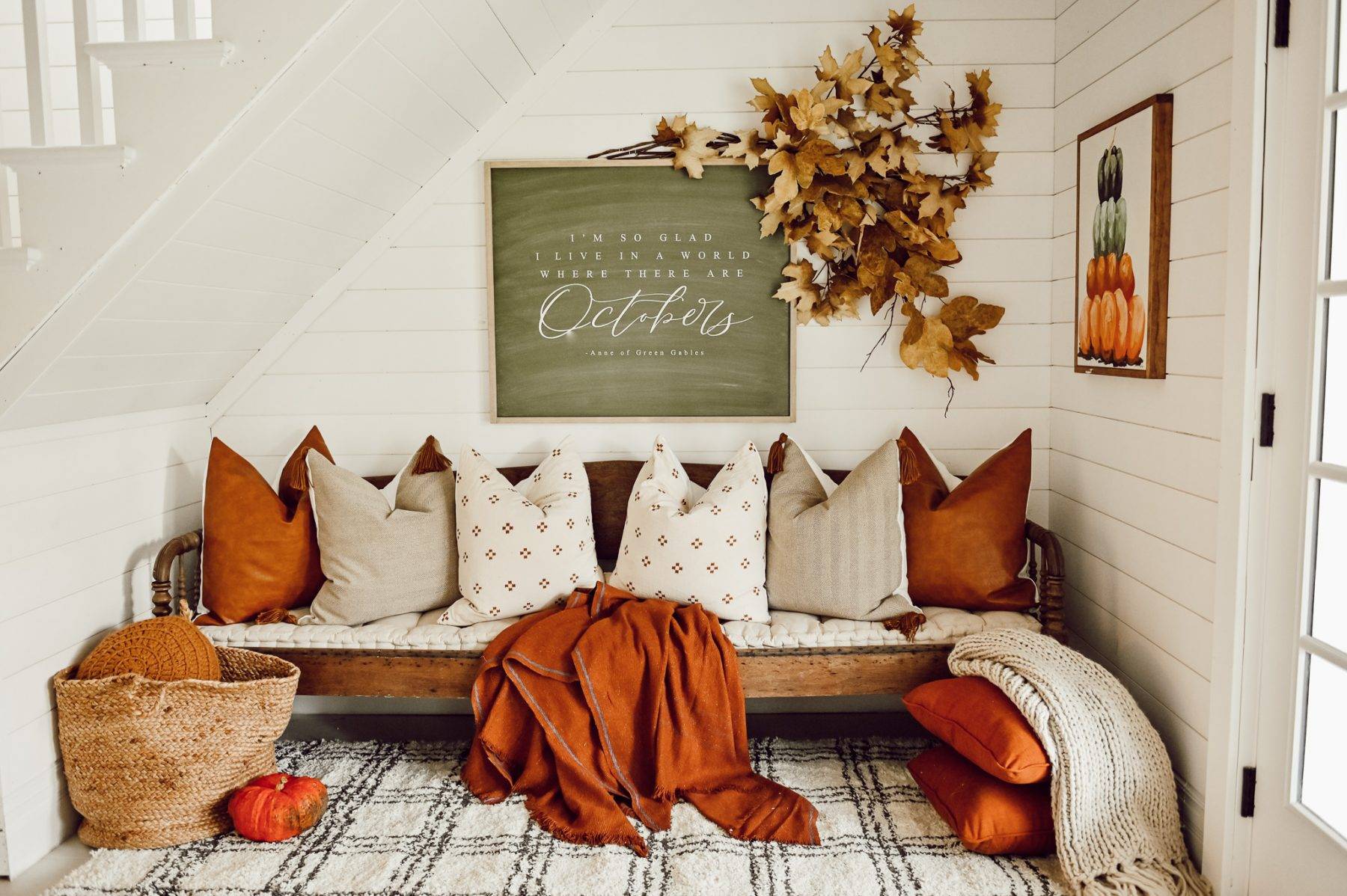 Осенний декор комнаты: фото-идей для тепла и уюта