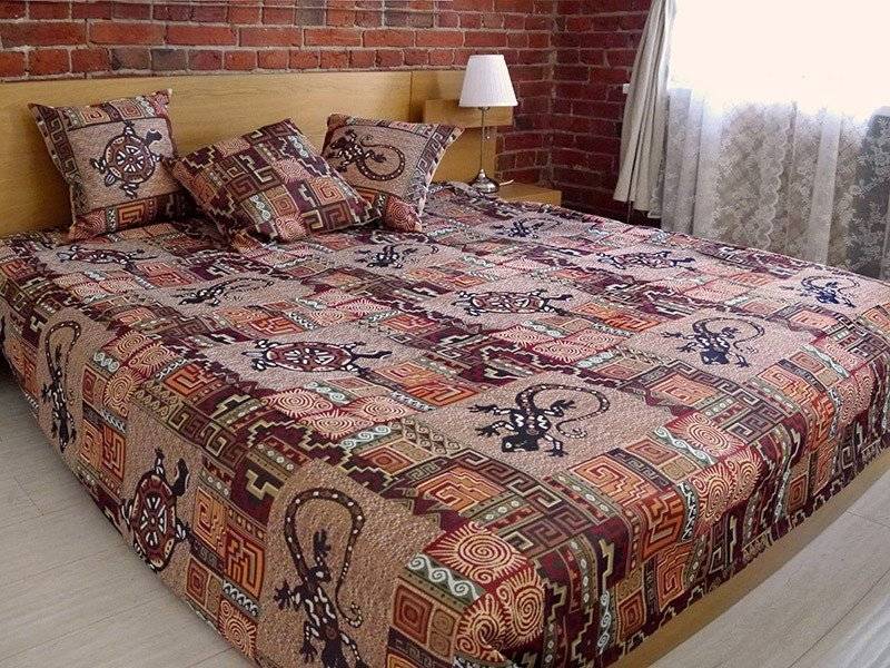 Гобеленовые покрывала на кровать — важные достоинства, состав изделий из турции, италии